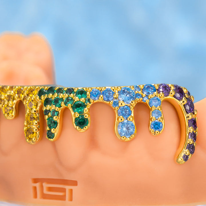 Rainbow Drip Bottom Bar