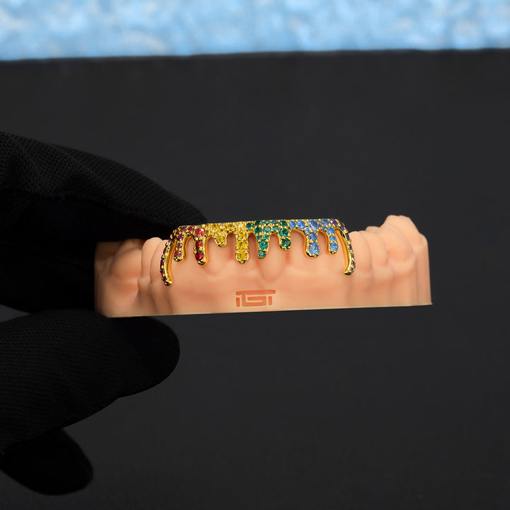 Rainbow Drip Bottom Bar