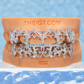 Rainbow Moissanite Baroque Filigree Grillz