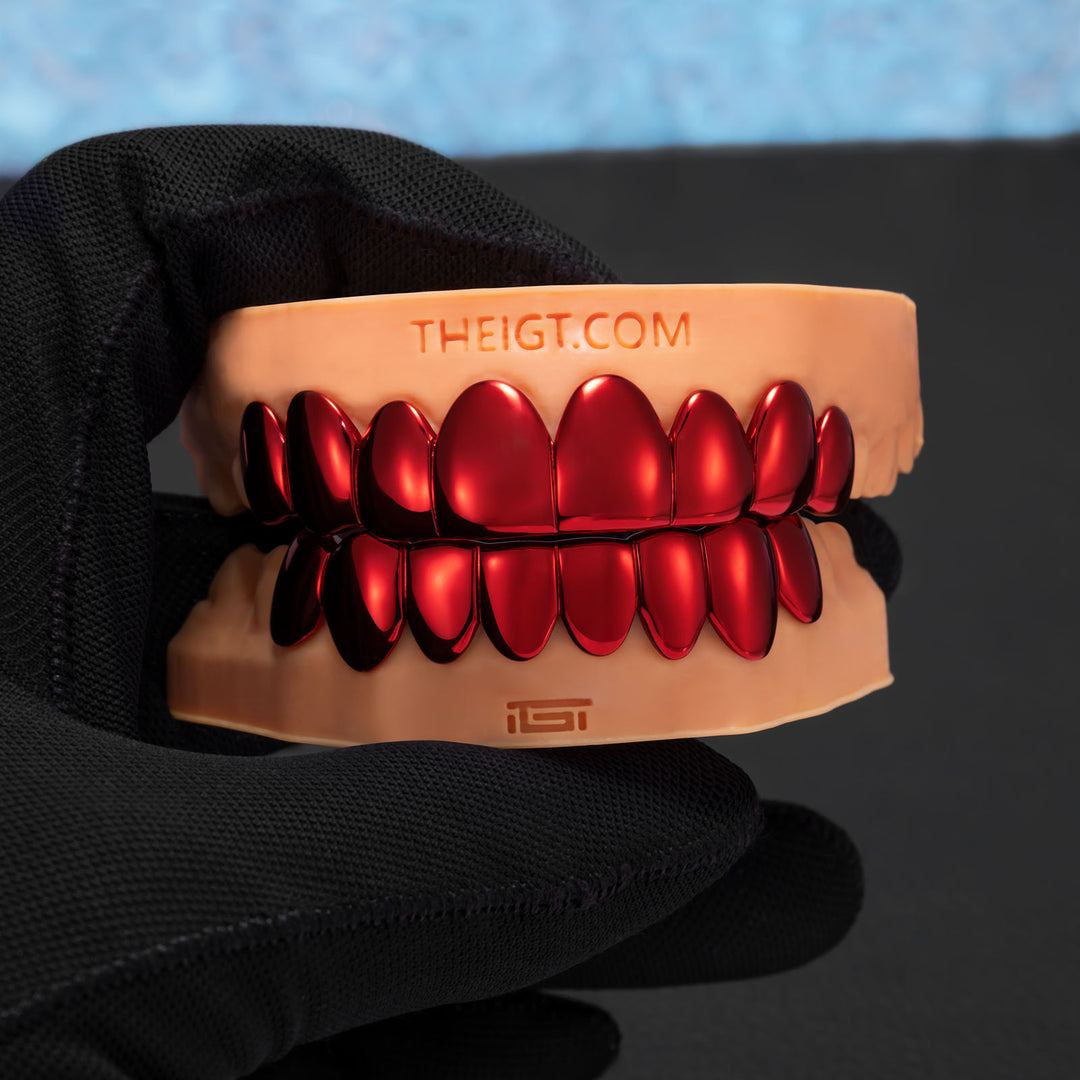 Red Gold Grillz