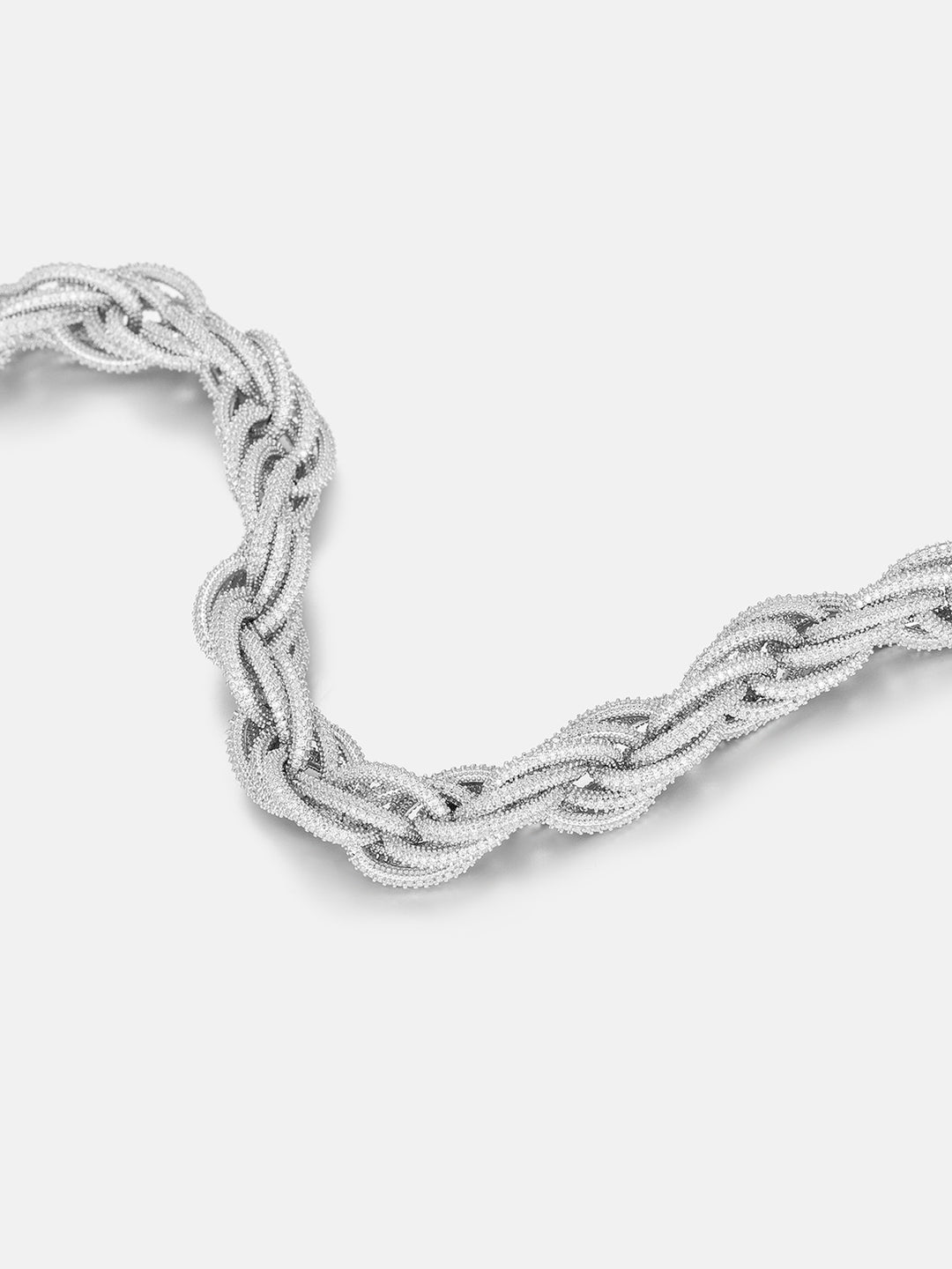 S925 Moissanite 12mm Rope Chain