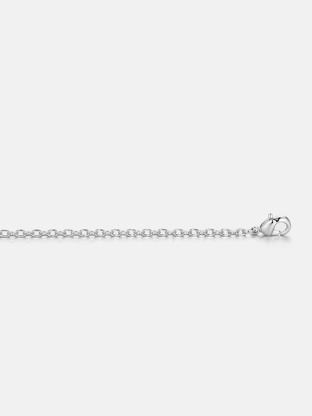 S925 Moissanite Cluster Hexagon Adjustable Chain