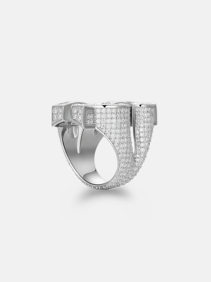 S925 Moissanite Dollar Ring