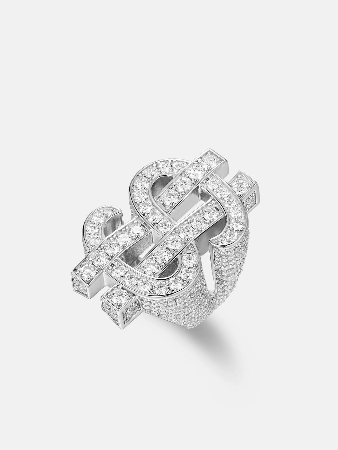 S925 Moissanite Dollar Ring