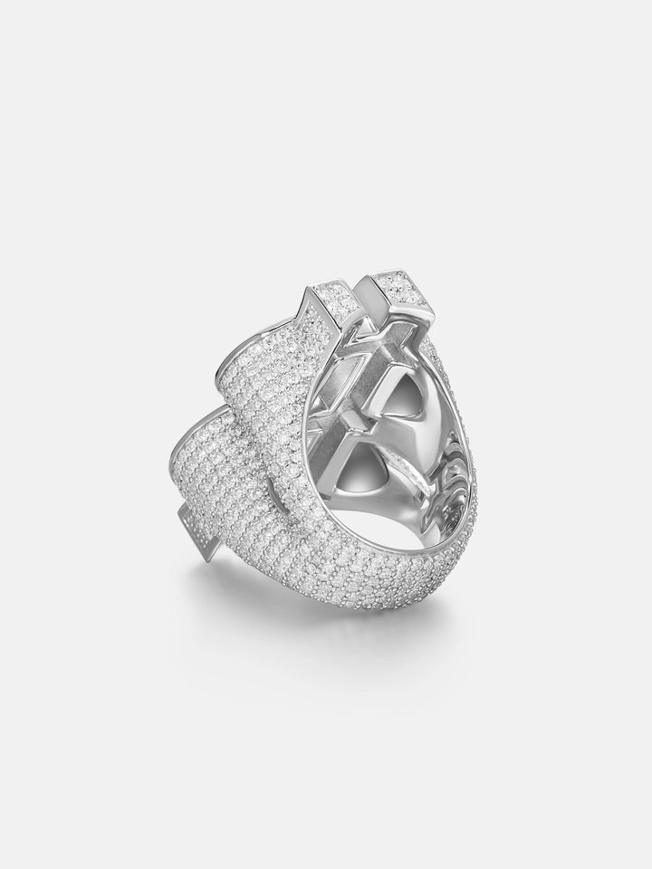 S925 Moissanite Dollar Ring