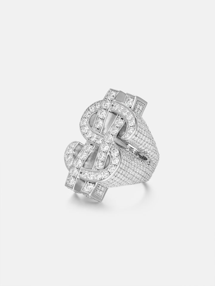 S925 Moissanite Dollar Ring