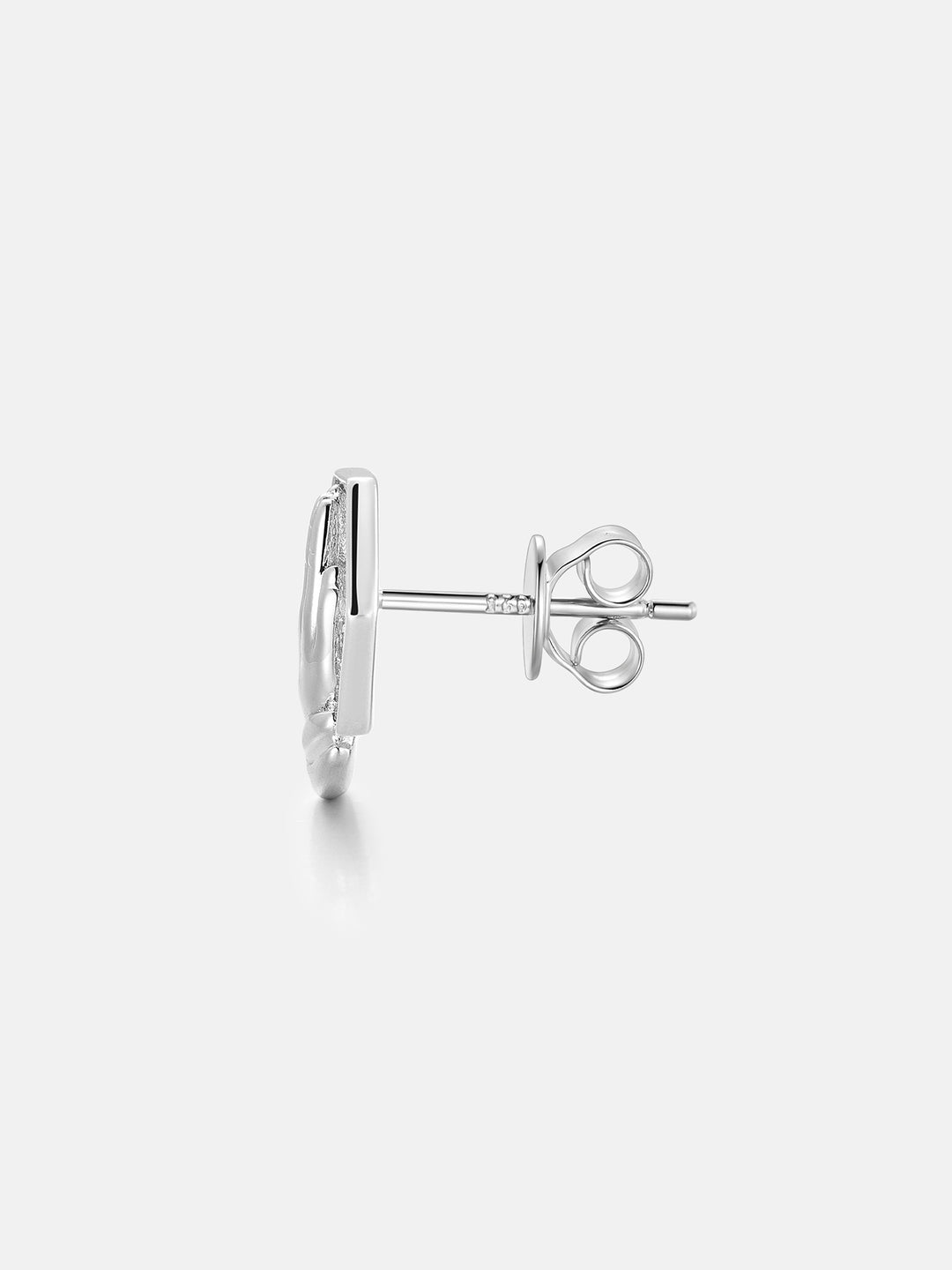Moissanite Iced Praying Hands Stud Earrings - ICEGIANT