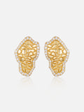 Moissanite Nugget Stud Earrings