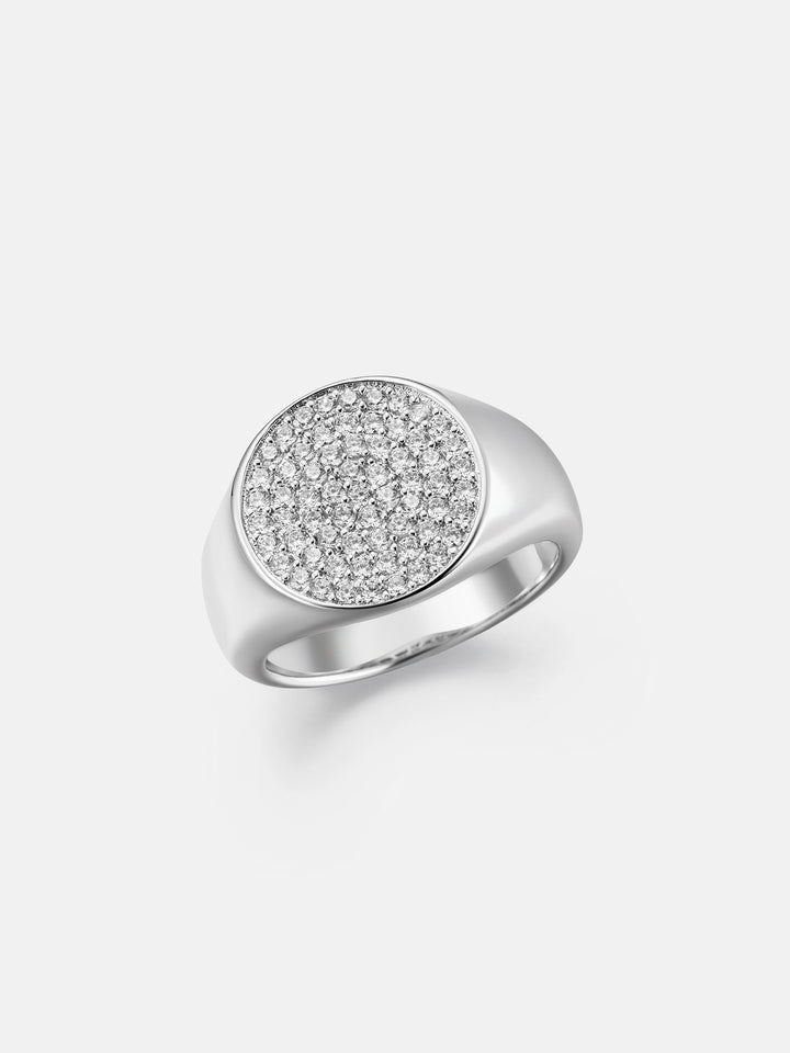 S925 Moissanite Signature Ring