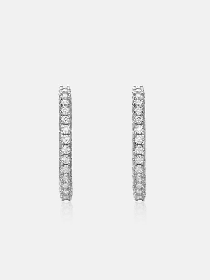 S925 Moissanite Single Row Nose Ring