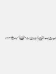 S925 Moissanite Spiked Pearl Chain