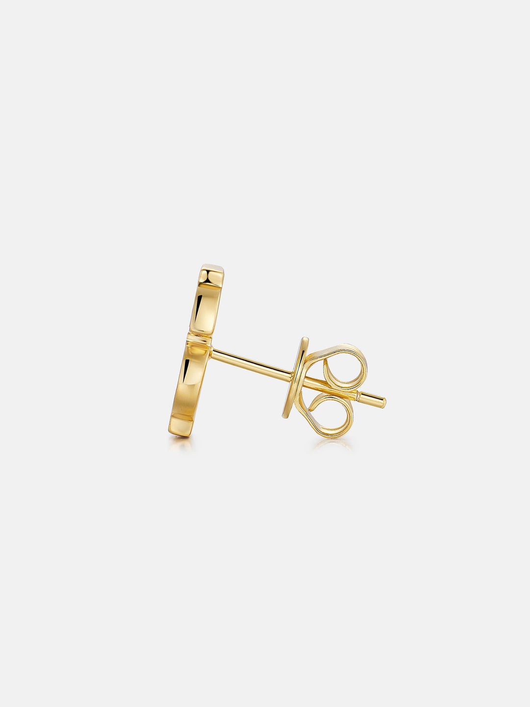 S925 Dollar Sign Stud Earrings