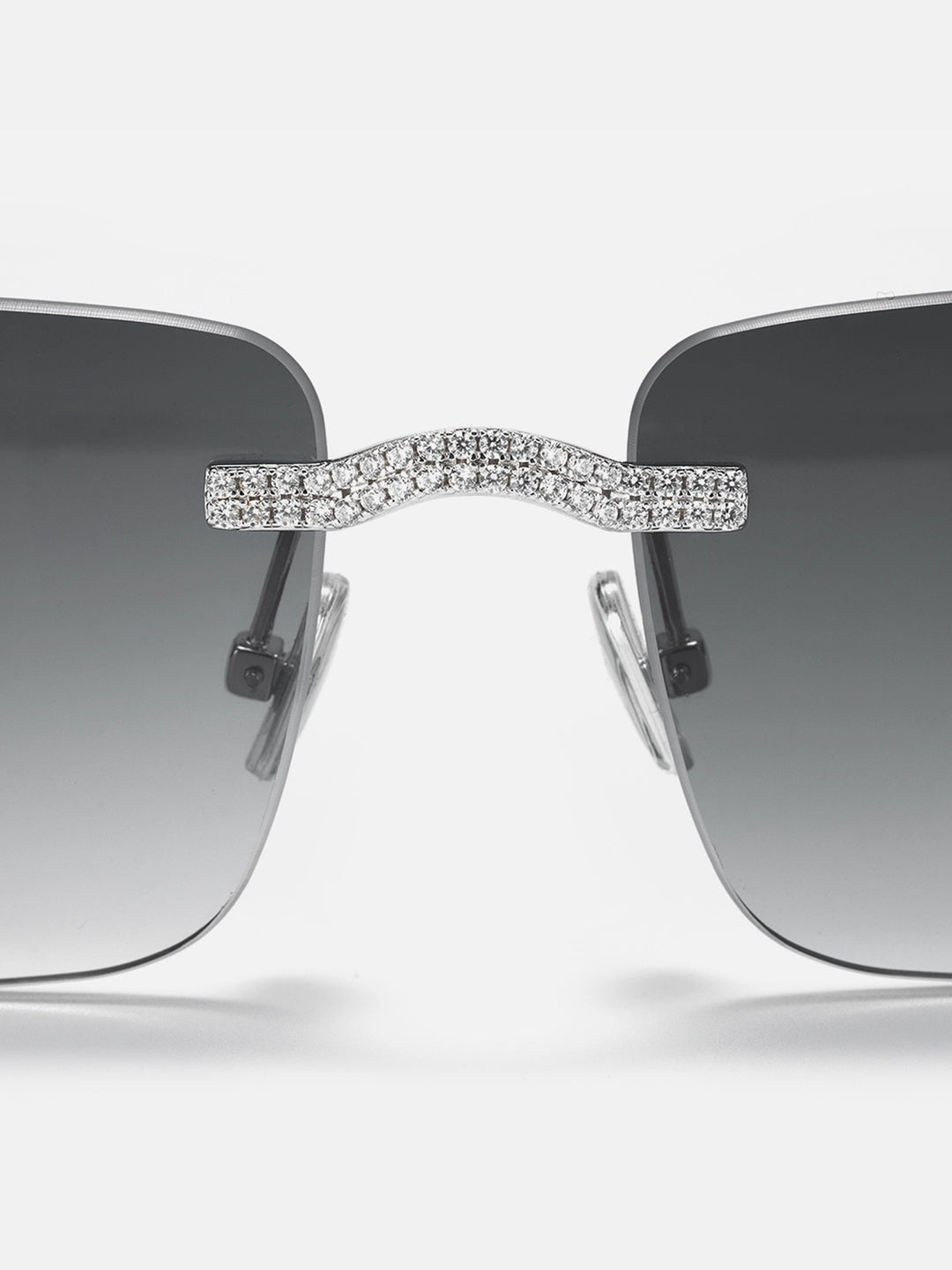 S925 Moissanite Rimless Sunglasses