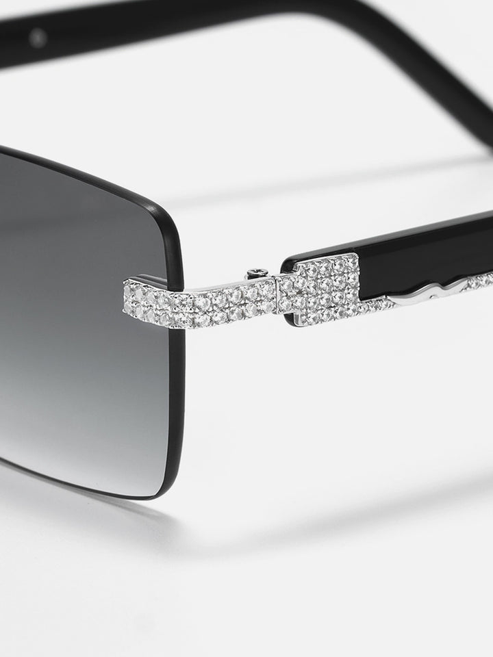 S925 Moissanite Rimless Sunglasses