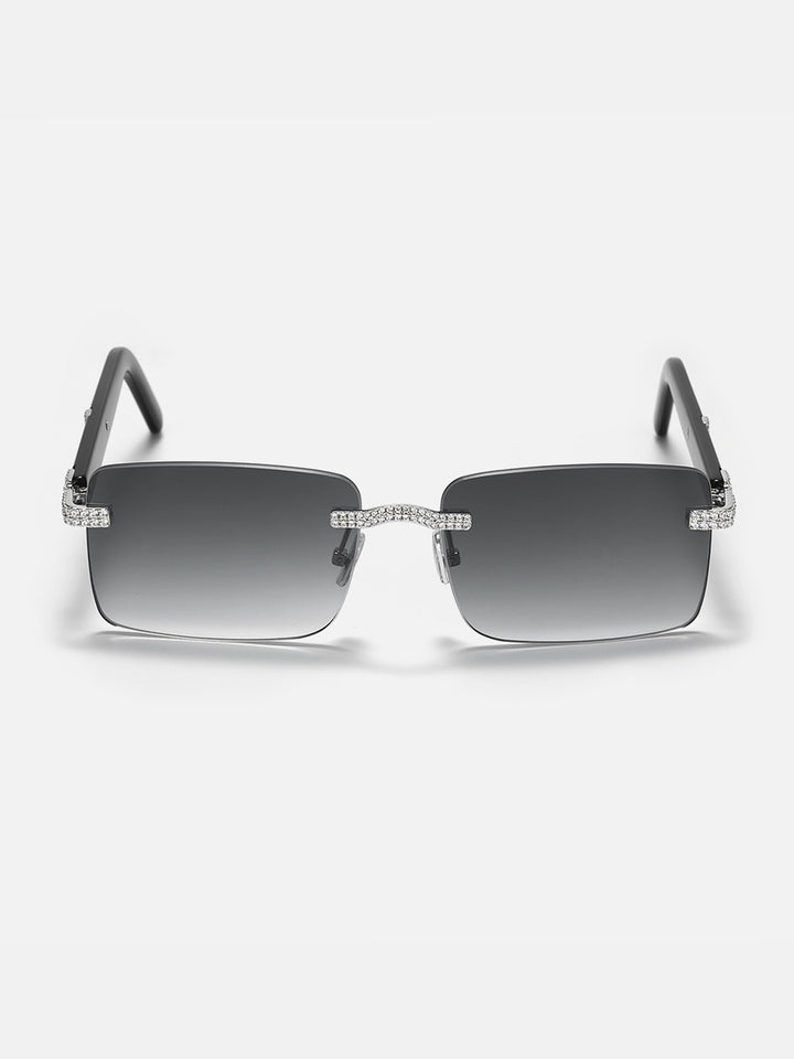 S925 Moissanite Rimless Sunglasses