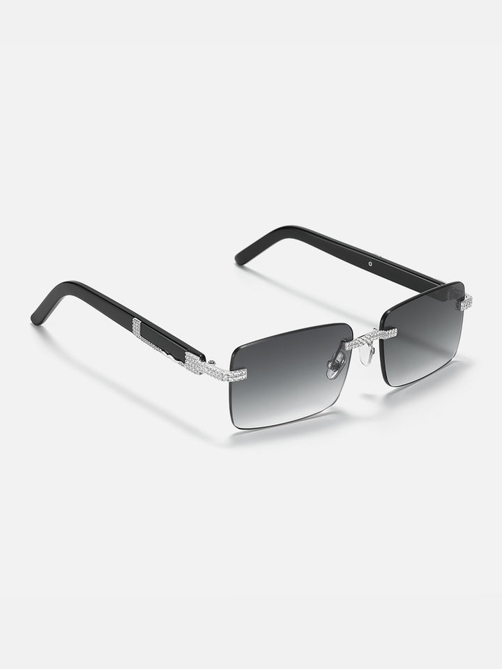 S925 Moissanite Rimless Sunglasses