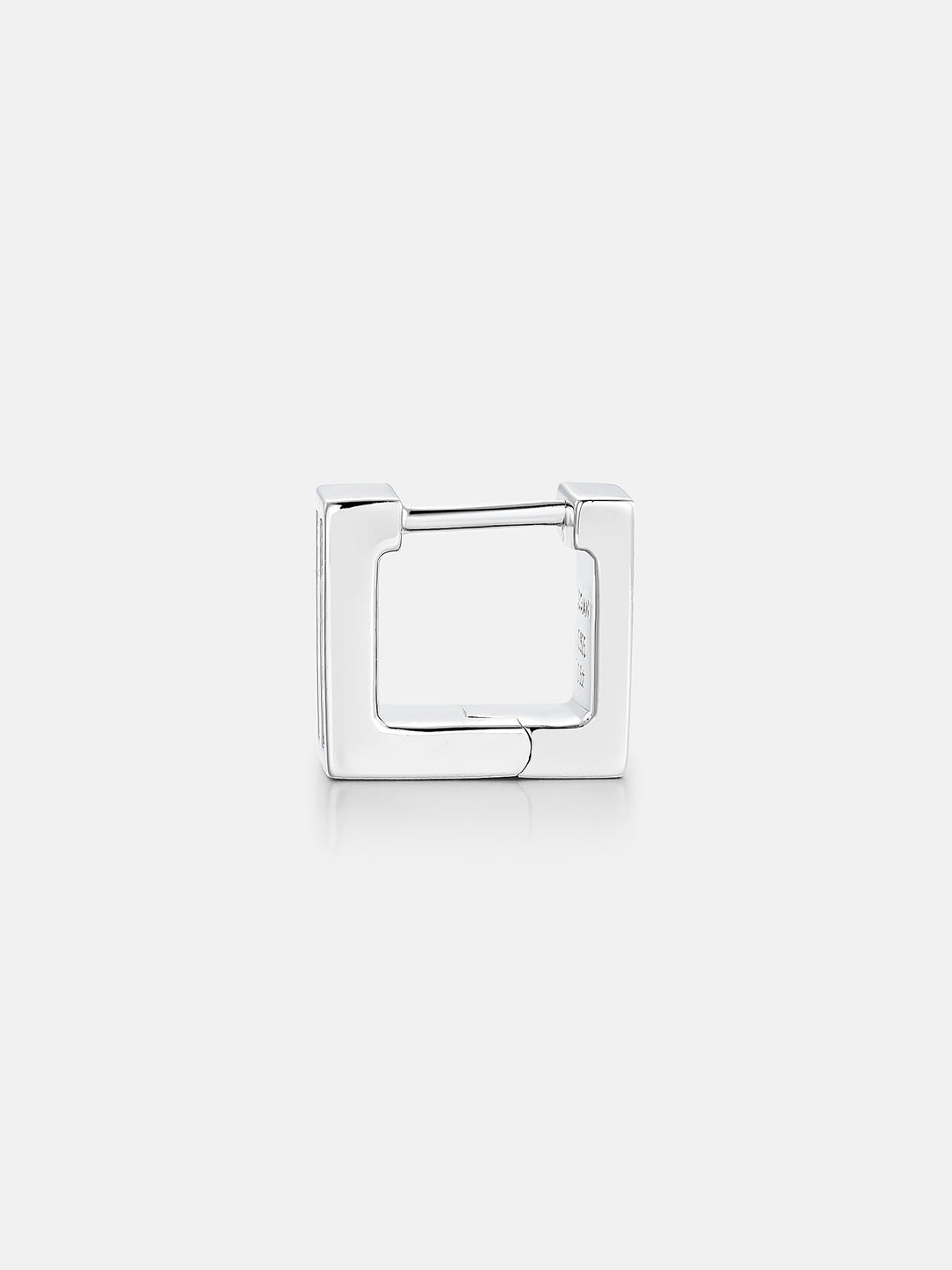S925 Rectangular Princess Cut Earrings
