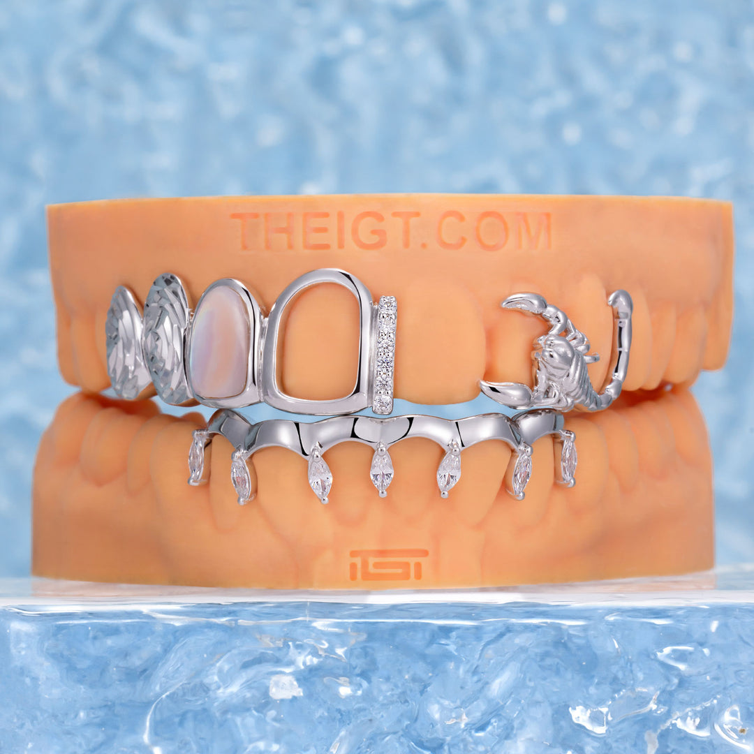 Scorpio Pearl & Marquise Spacer Set