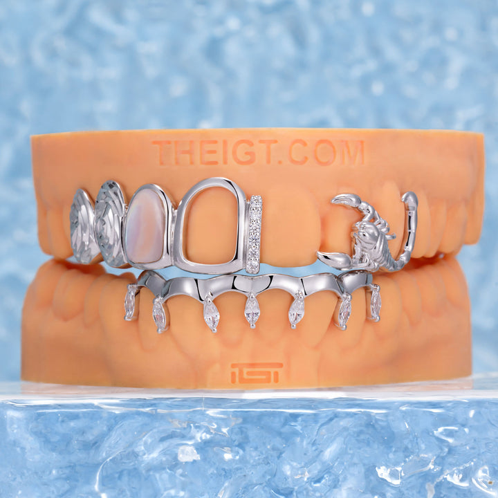 Scorpio Pearl & Marquise Spacer Set