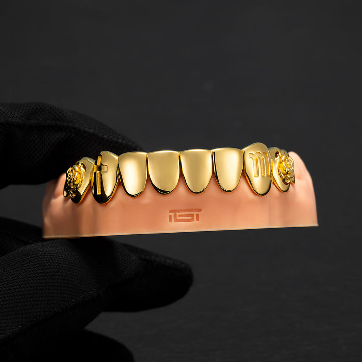 "Scorpio Rose" Mystic Open Face Grillz