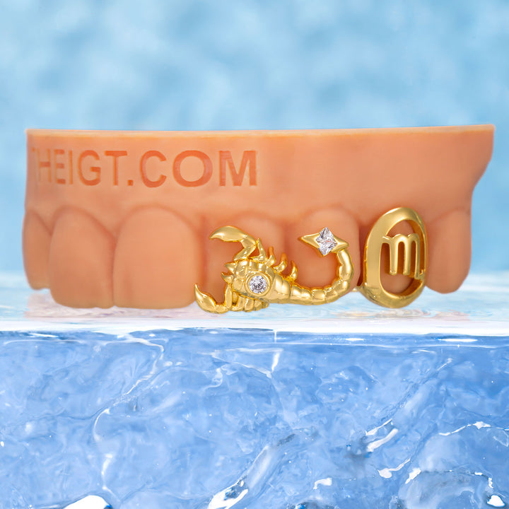 Scorpio Zodiac Cap Grillz
