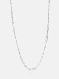 Shimmer Silver Paperclip Chain Or Bracelet