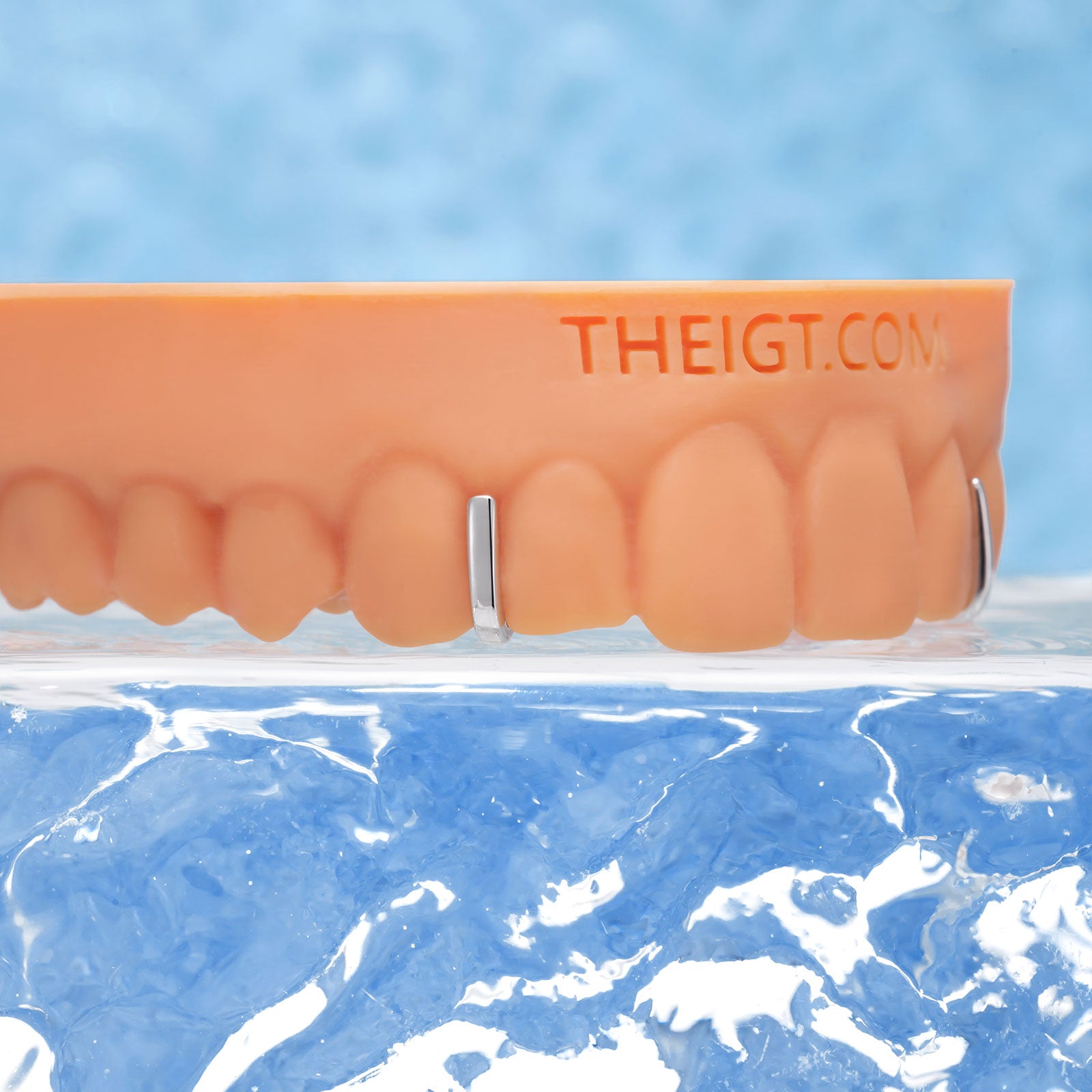 Silver Spacer Grillz