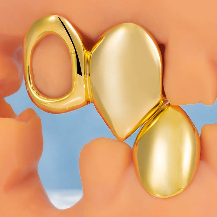 Solid Gold Fang Grillz