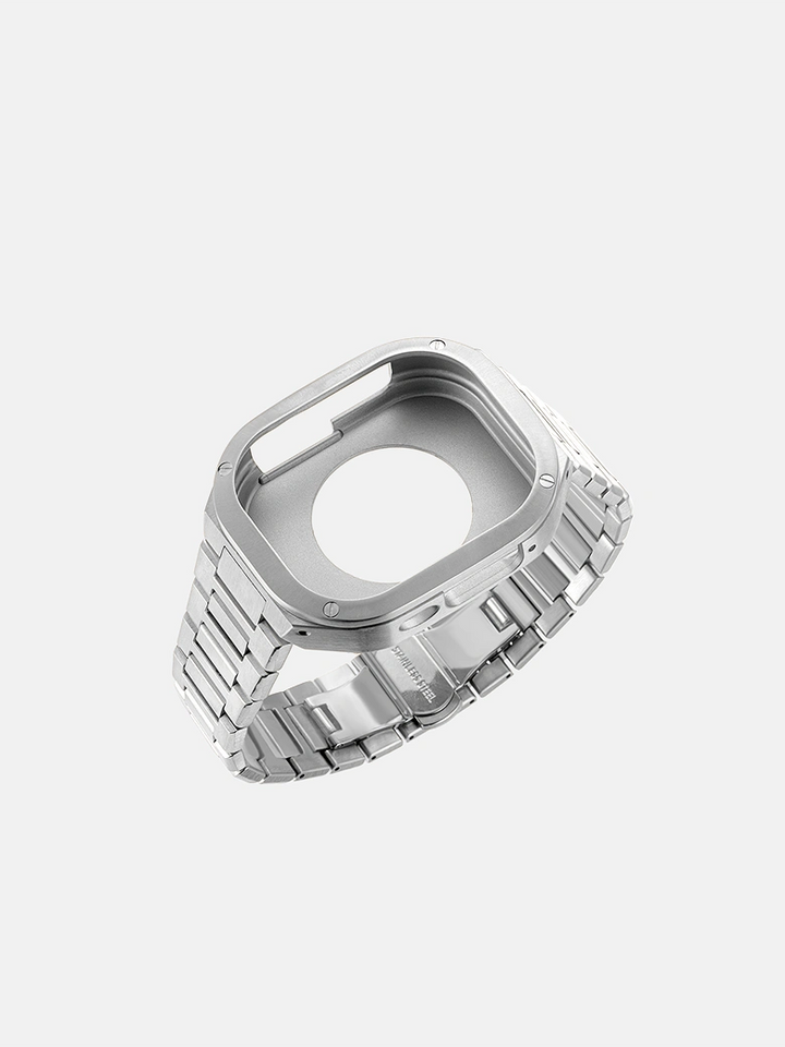 Stainless Steel Apple Watch Case With Band