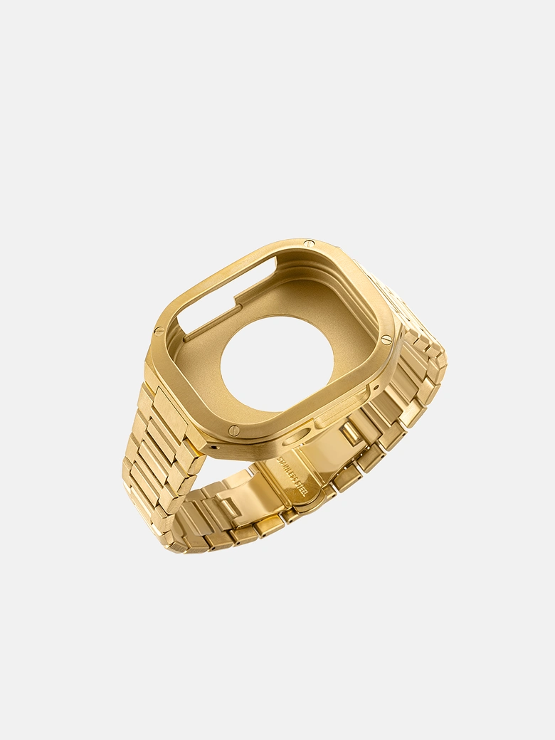 49mm Stainless Steel Apple Watch Case With Band