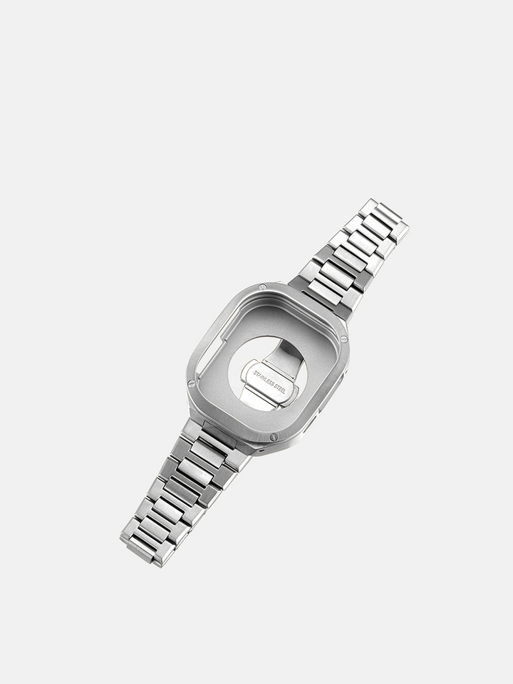 49mm Stainless Steel Apple Watch Case With Band
