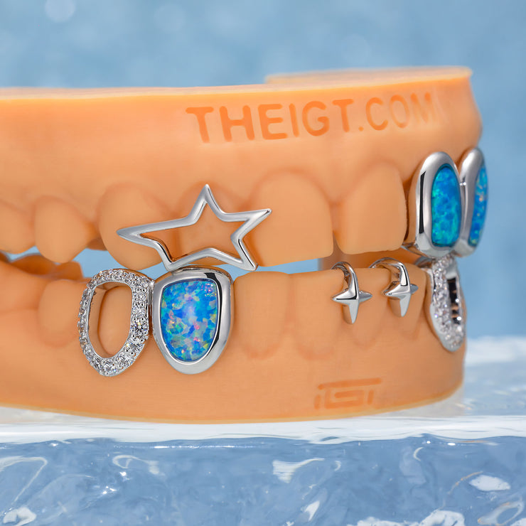 Star & Opal Diamond Grillz