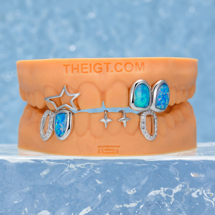 Star & Opal Diamond Grillz