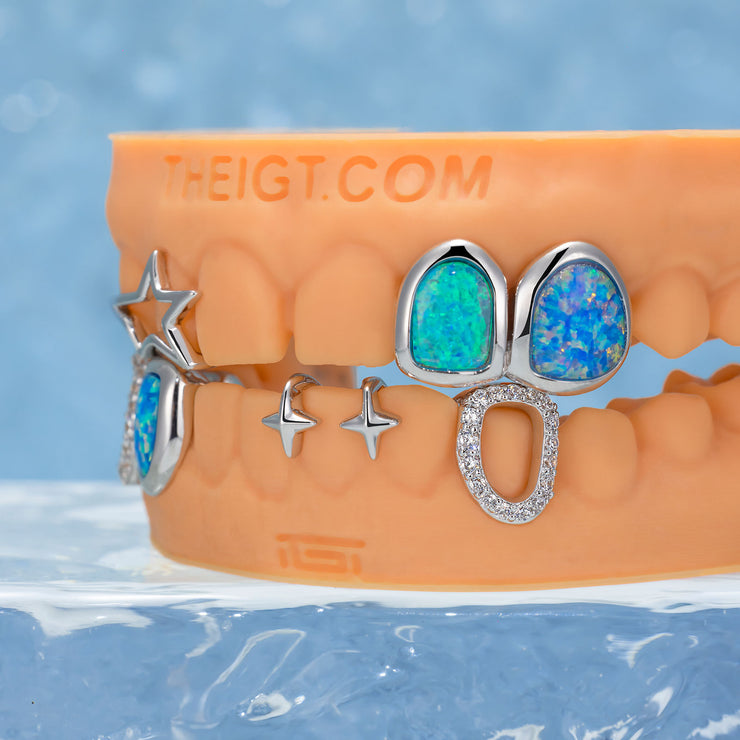 Star & Opal Diamond Grillz