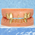 "Starburst Star" Open-Face Custom Grillz