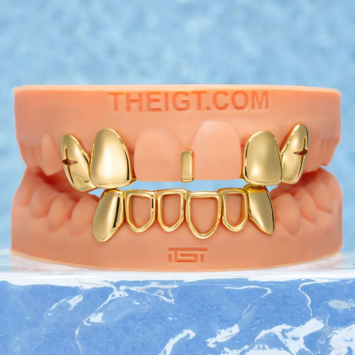 "Starburst Star" Open-Face Custom Grillz
