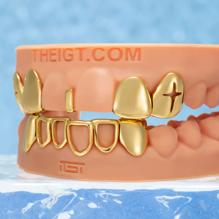 "Starburst Star" Open-Face Custom Grillz