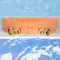 Sunflower Bear Enamel Open Face Bar Grillz