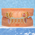 "Sweet Libra" Pink Ribbon Grillz