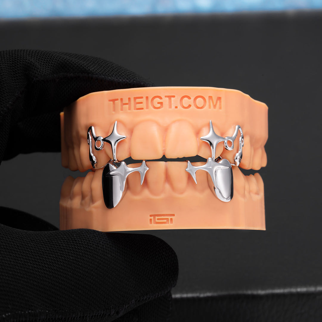 Symmetrical Star Grillz