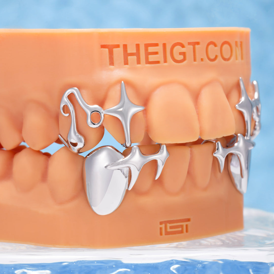 Symmetrical Star Grillz