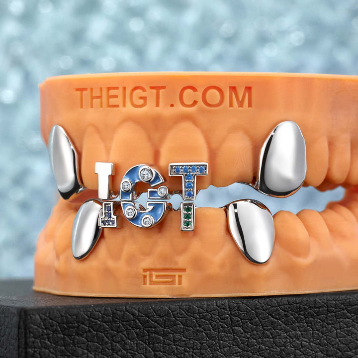 Top And Bottom Letter Grillz