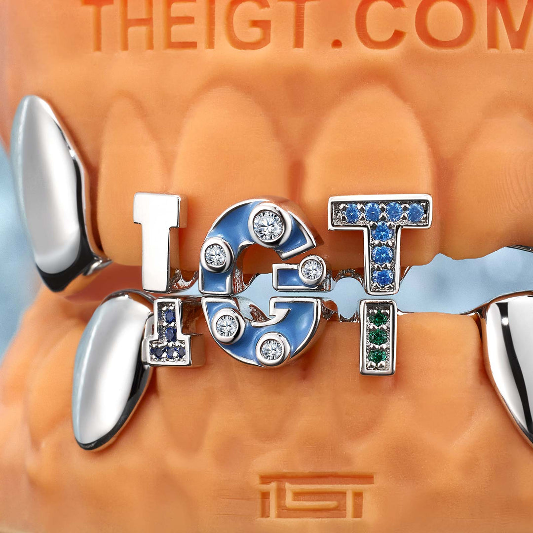 Top And Bottom Letter Grillz