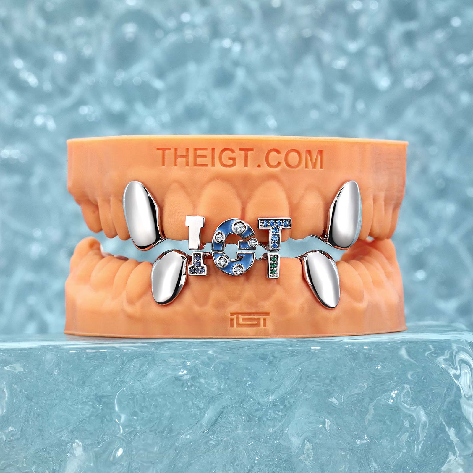 Custom Letter Grillz - Top & Bottom Personalized - iCEGIANT – ICEGIANT