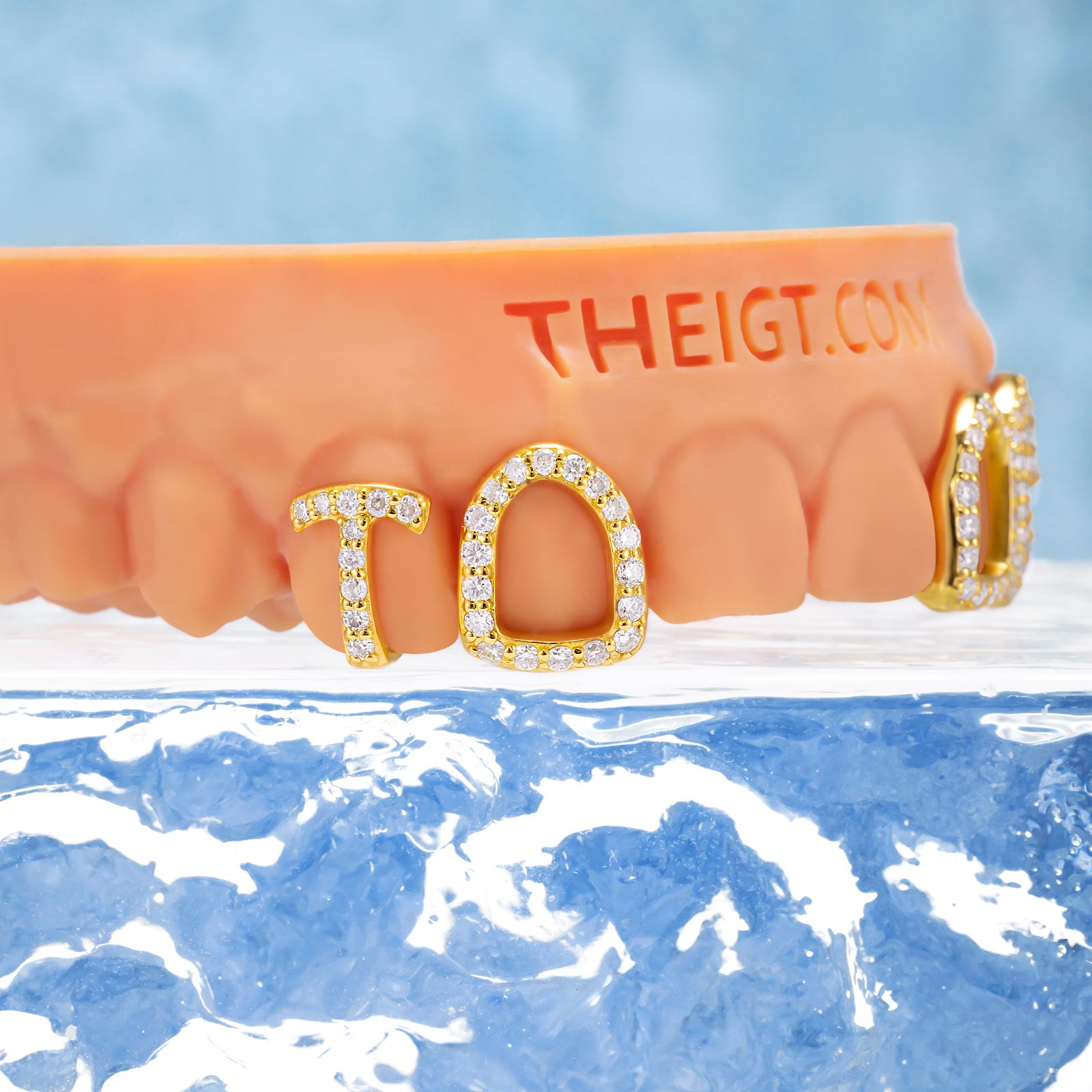 Top 4 Open Face With Bottom Bar Grillz