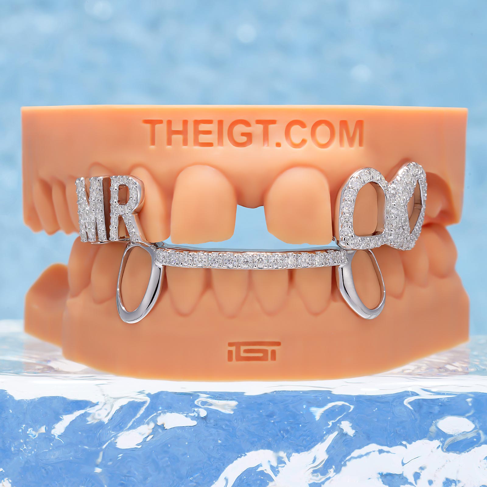 Top 4 Open Face With Bottom Bar Grillz