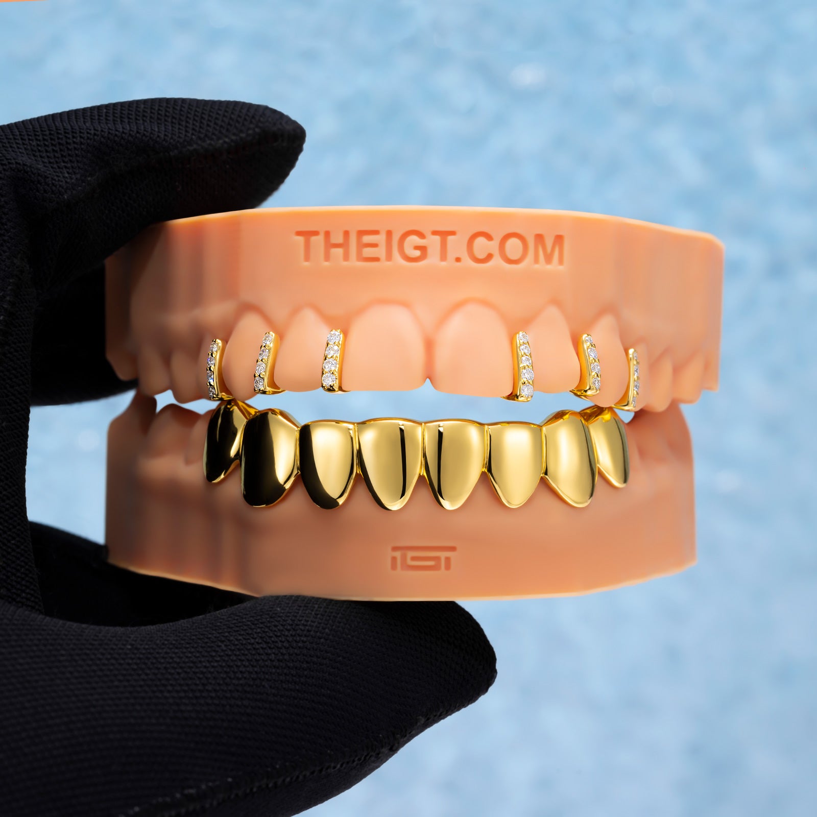 Top Gap Bar & Bottom Diamond Grillz