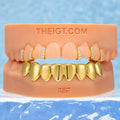 Top Gap Bar & Bottom Diamond Grillz