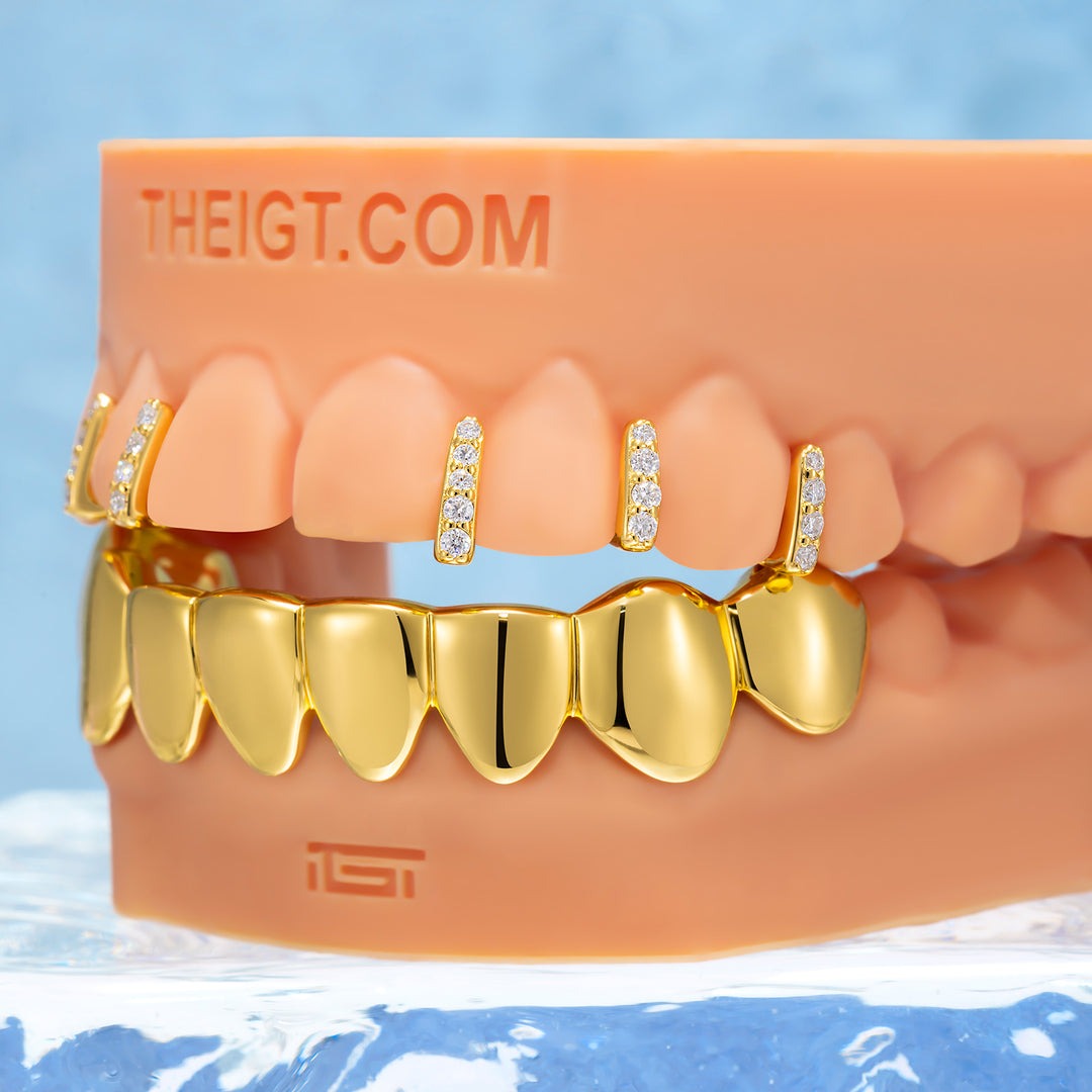Top Gap Bar & Bottom Diamond Grillz