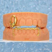 Top Open Face W Bottom Bar Grillz